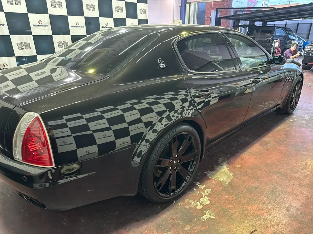 マセラティ「ロードスター」ファインラボ セラミックby ポールダルトン コーティング施工事例