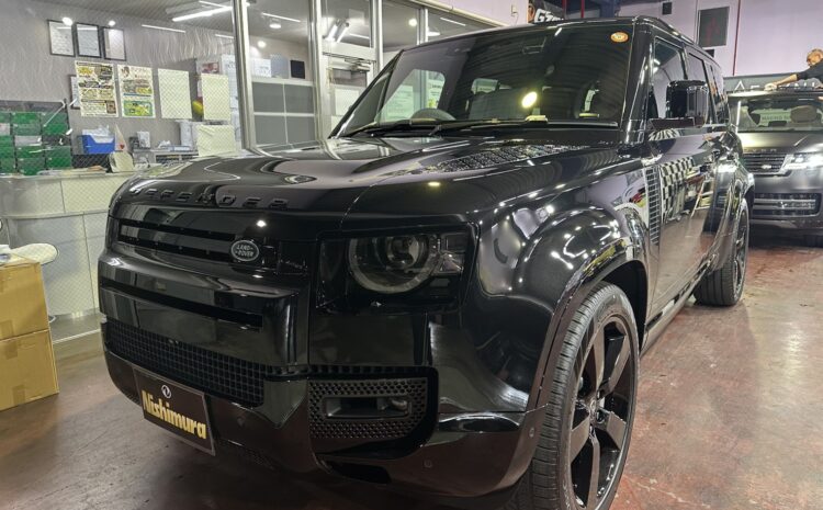 ランドローバー「ディフェンダー」 Gガードグレイズ コーティング施工事例