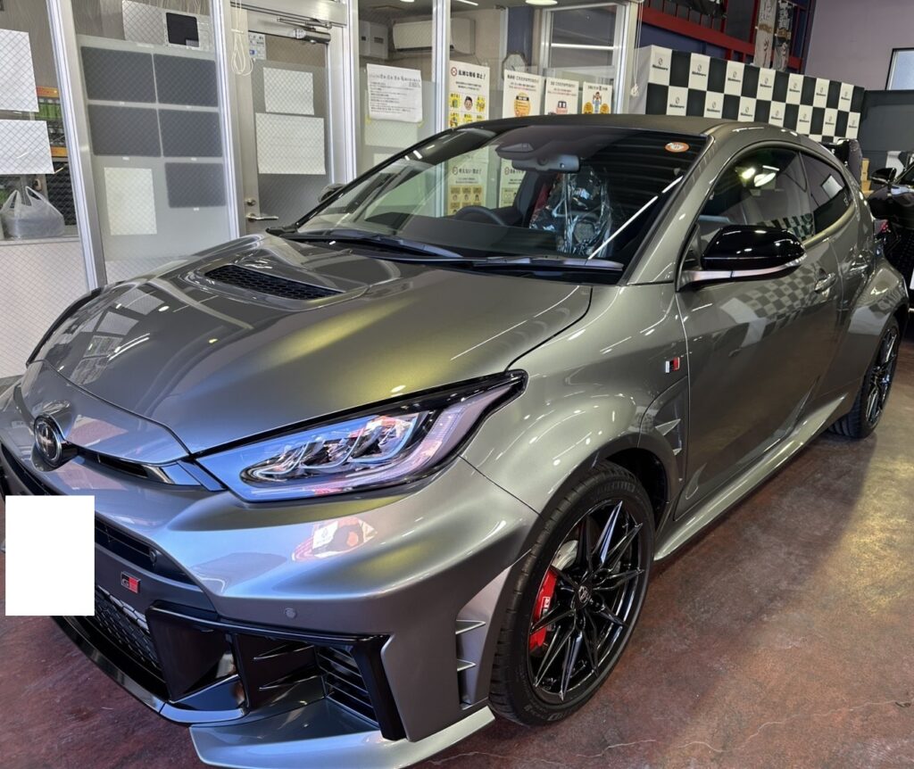 トヨタ GRヤリス ファインラボ ヒールプラスコーティング施工事例