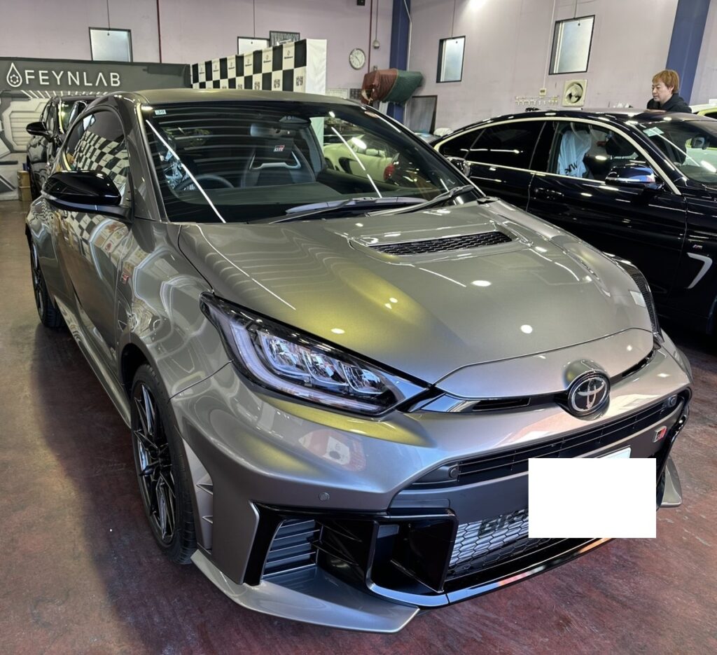 トヨタ GRヤリス ファインラボ ヒールプラスコーティング施工事例