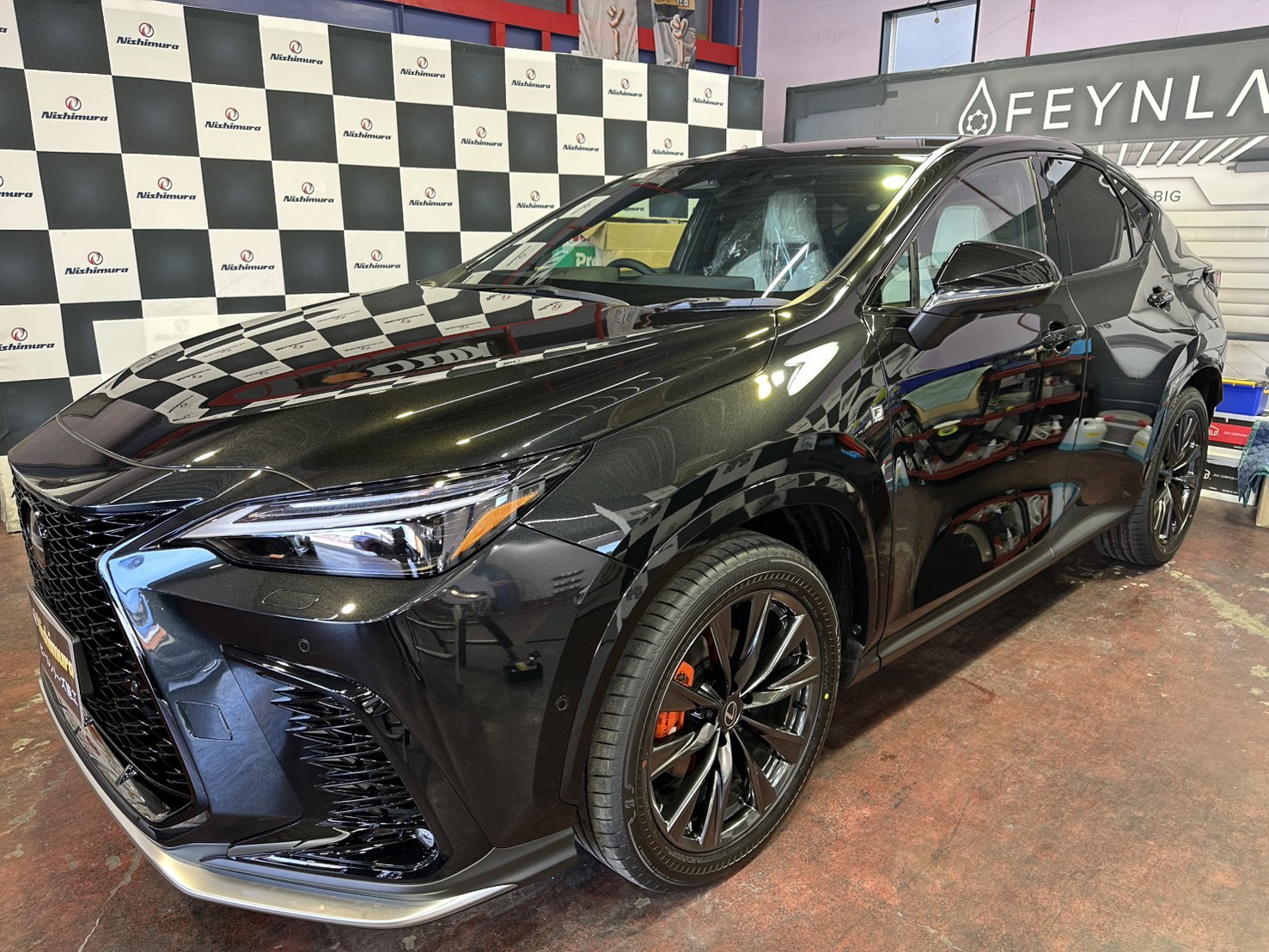 レクサス「LX」 ファインラボ ヒールライト コーティング施工事例