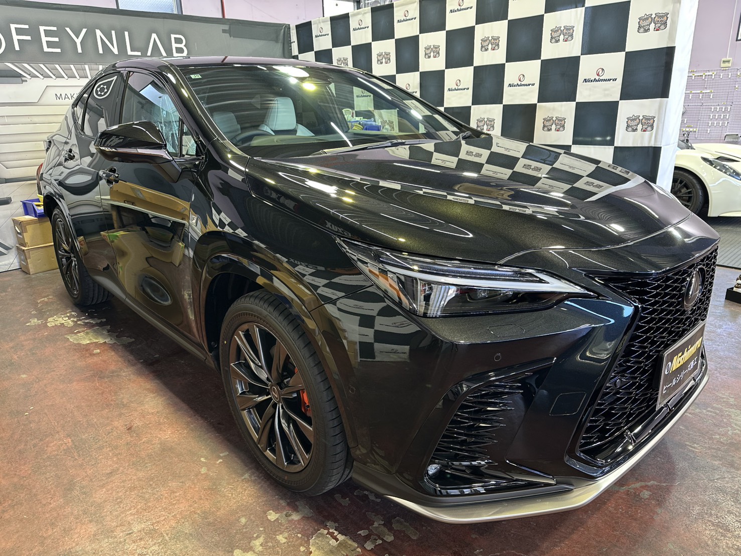 レクサス「LX」 ファインラボ ヒールライト コーティング施工事例