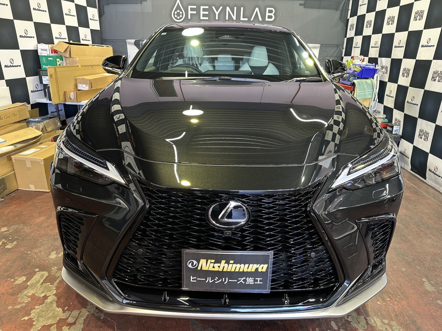 レクサス「LX」 ファインラボ ヒールライト コーティング施工事例