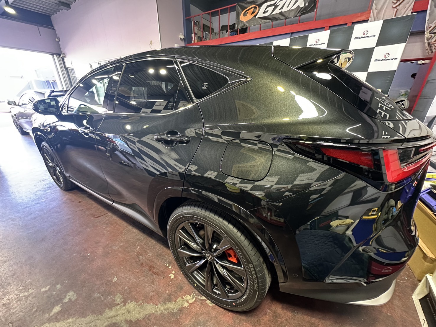 レクサス「LX」 ファインラボ ヒールライト コーティング施工事例