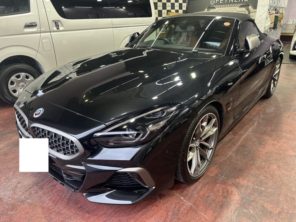 BMW Z4 ファインラボ セラミックバージョン3 コーティング施工事例