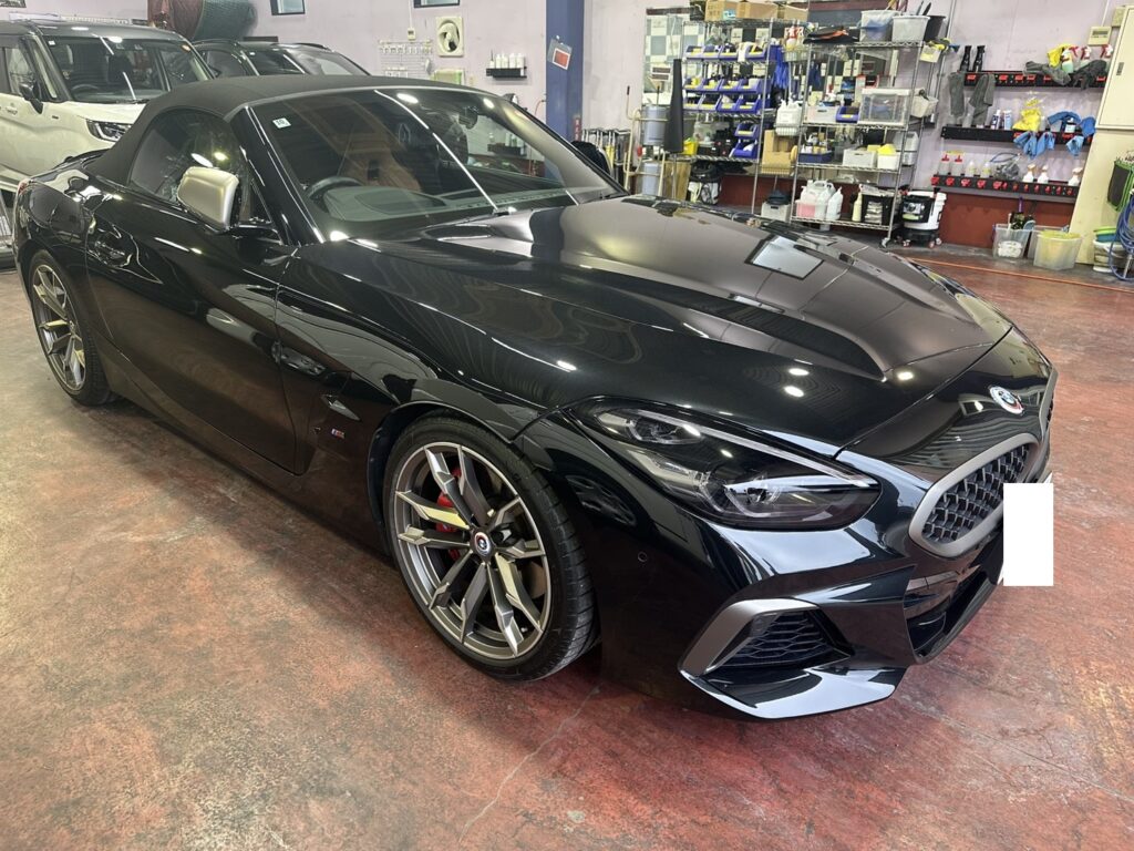 BMW Z4 ファインラボ セラミックバージョン3 コーティング施工事例
