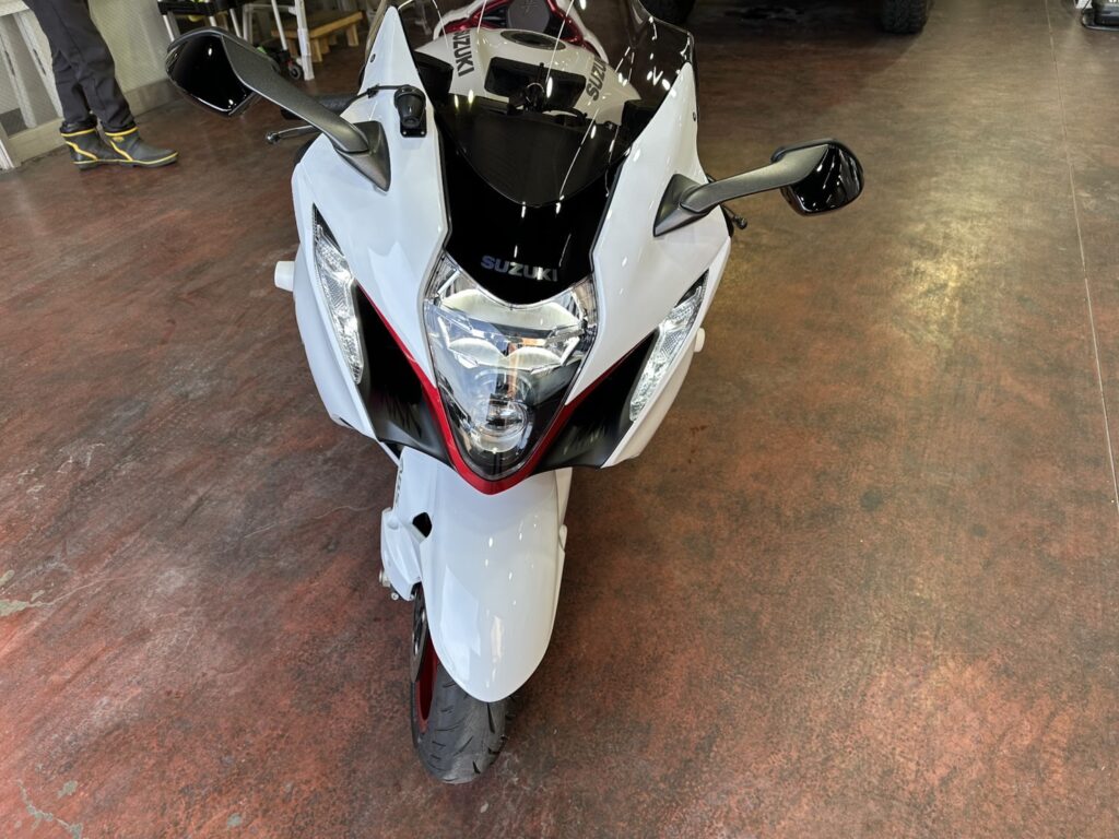 スズキ「隼」バイクコーティング施工事例