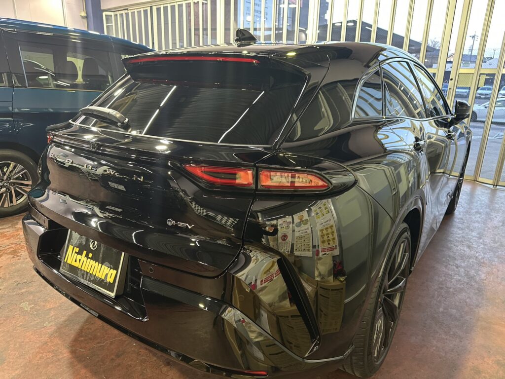 トヨタ「クラウンスポーツ」ファインラボ セラミックウルトラ コーティング施工事例