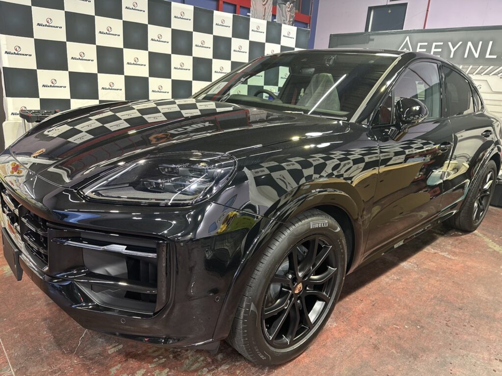 ポルシェ「カイエンクーペ」ファインラボ セラミックbyポールダルトンコーティング施工事例