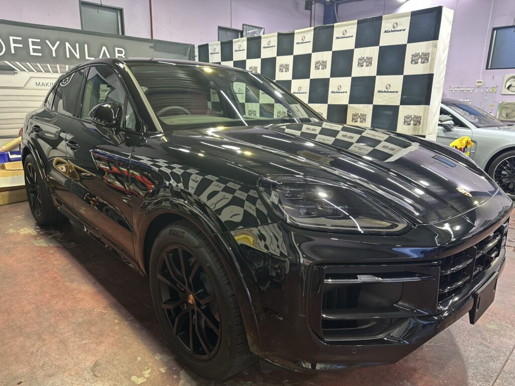 ポルシェ「カイエンクーペ」ファインラボ セラミックbyポールダルトンコーティング施工事例