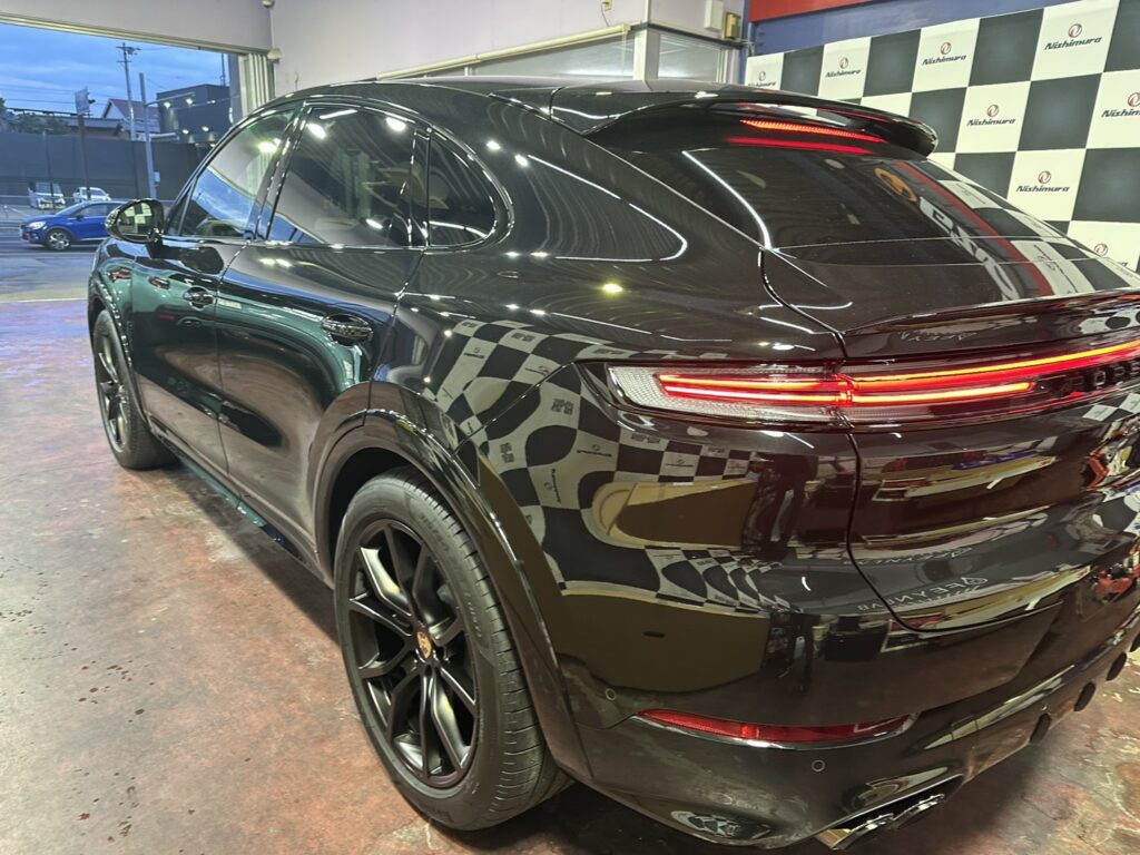 ポルシェ「カイエンクーペ」ファインラボ セラミックbyポールダルトンコーティング施工事例