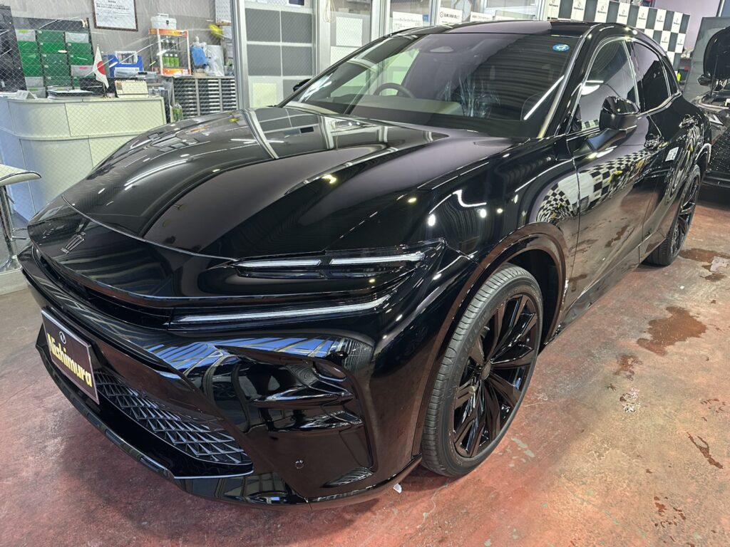 トヨタ「クラウンスポーツ」ファインラボ セラミックウルトラ コーティング施工事例