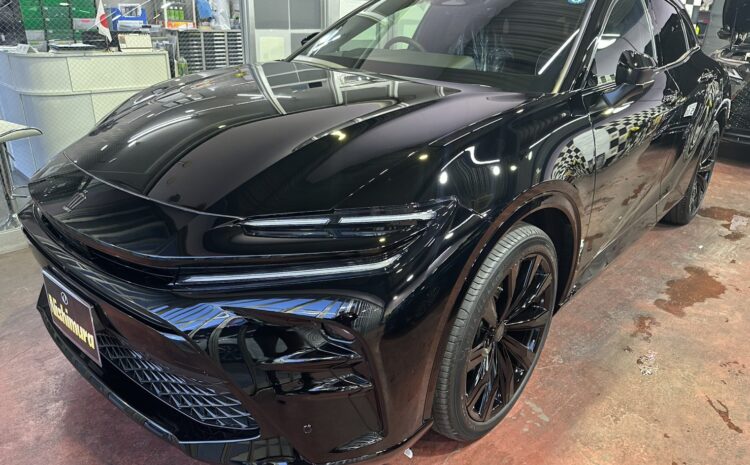 トヨタ「クラウンスポーツ」ファインラボ セラミックウルトラ コーティング施工事例