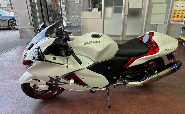 スズキ「隼」バイクコーティング施工事例